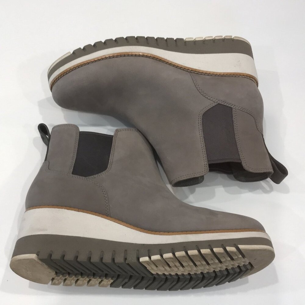 Cole Haan zero grand boots Gentle used Grey 8 - Picture 3 of 9